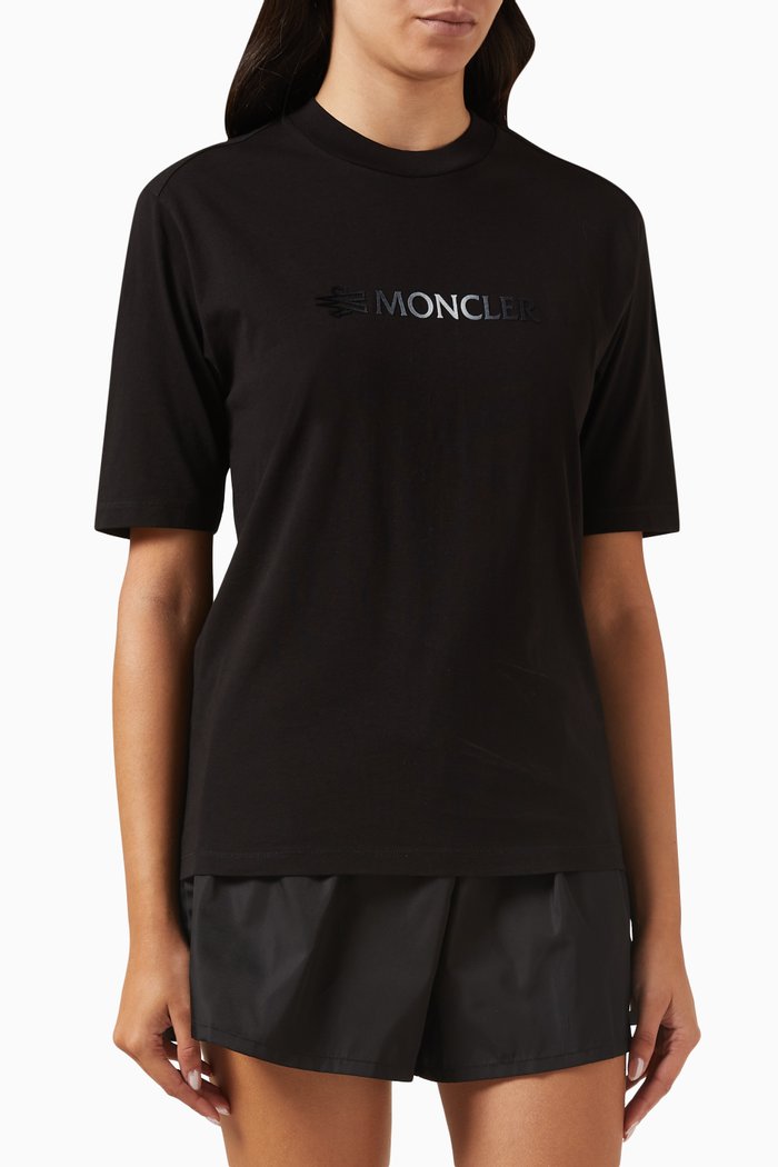 

Logo T-shirt in Cotton, Black