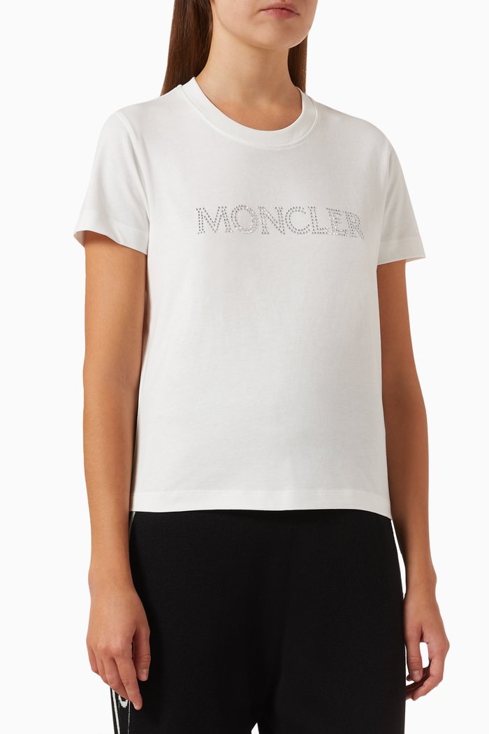 

Logo-print T-shirt in Cotton, White