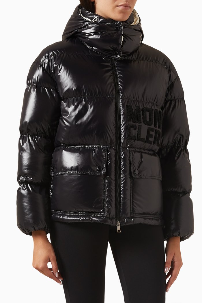 

Abbaye Short Down Jacket, Black