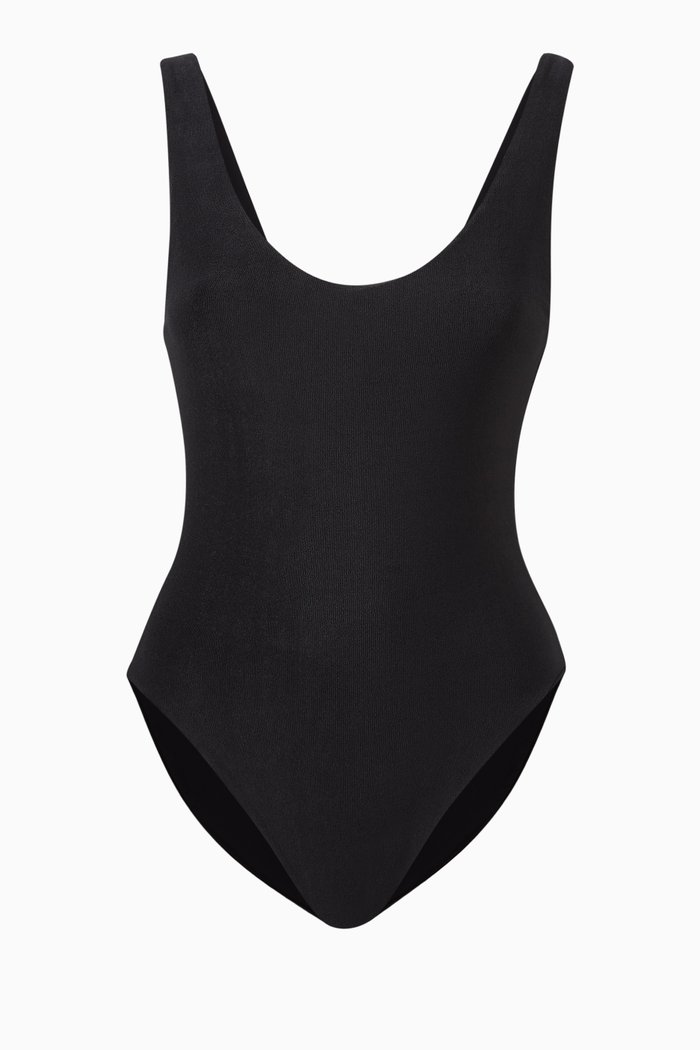 

Contour One-Piece Swimsuit, Black