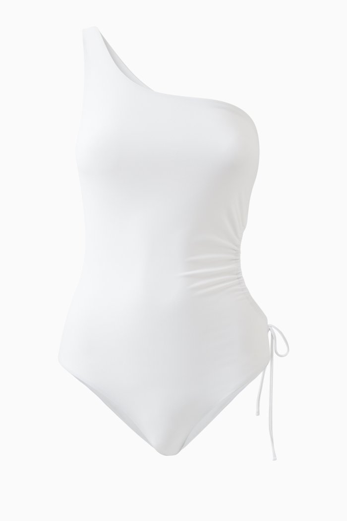 

Sena One-Piece Swimsuit, White