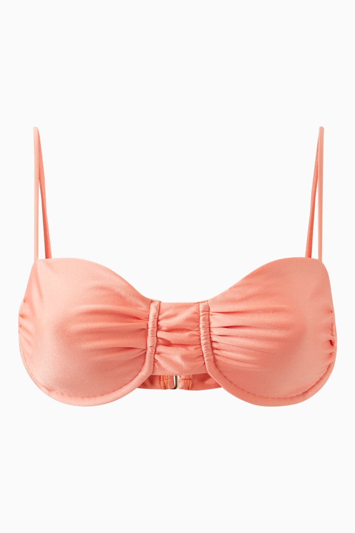 

Mia Balconette Bikini Top, Orange