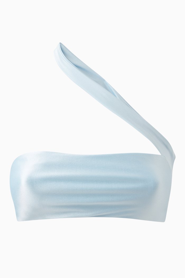 

Halo Bandeau Bikini Top, Blue