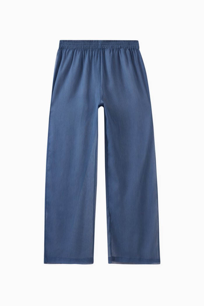 

Mika Sheer Pants, Blue