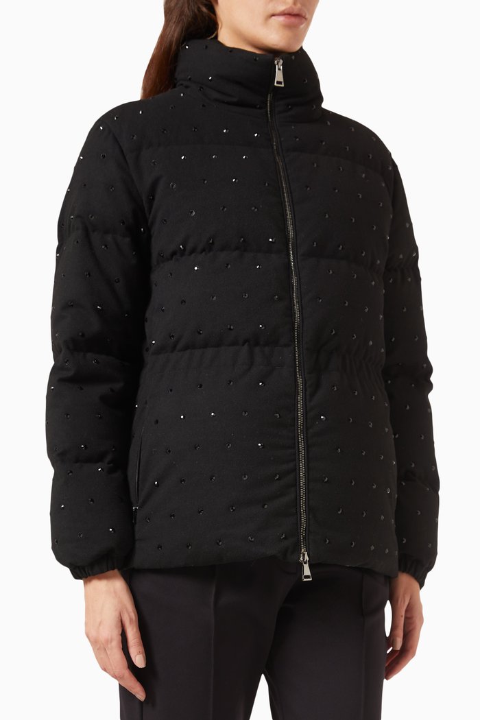 

Fuligule Short Down Jacket, Black