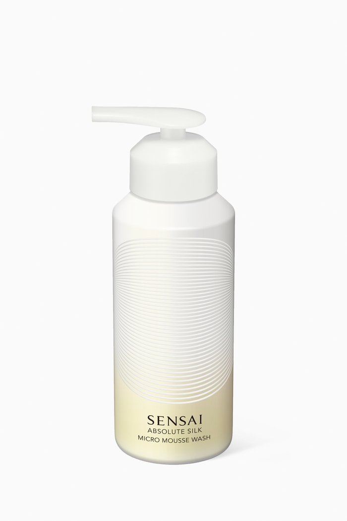 

Absolute Silk Micro Mousse Wash, 180ml, Colourless
