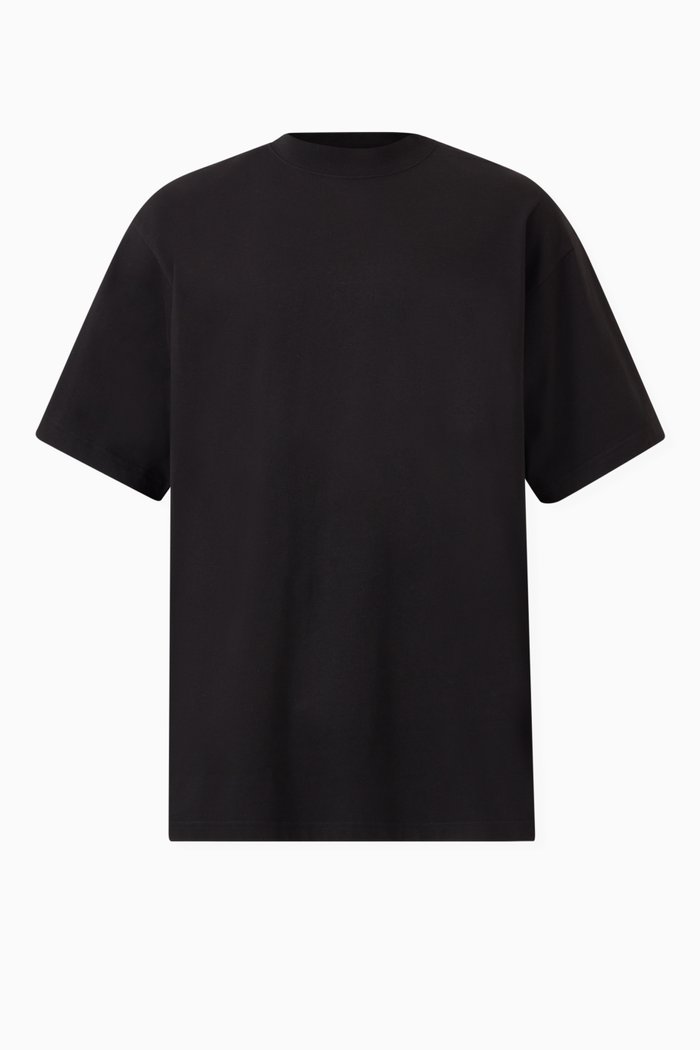 

BB Paris Strass Medium Fit T-shirt in Vintage Jersey, Black