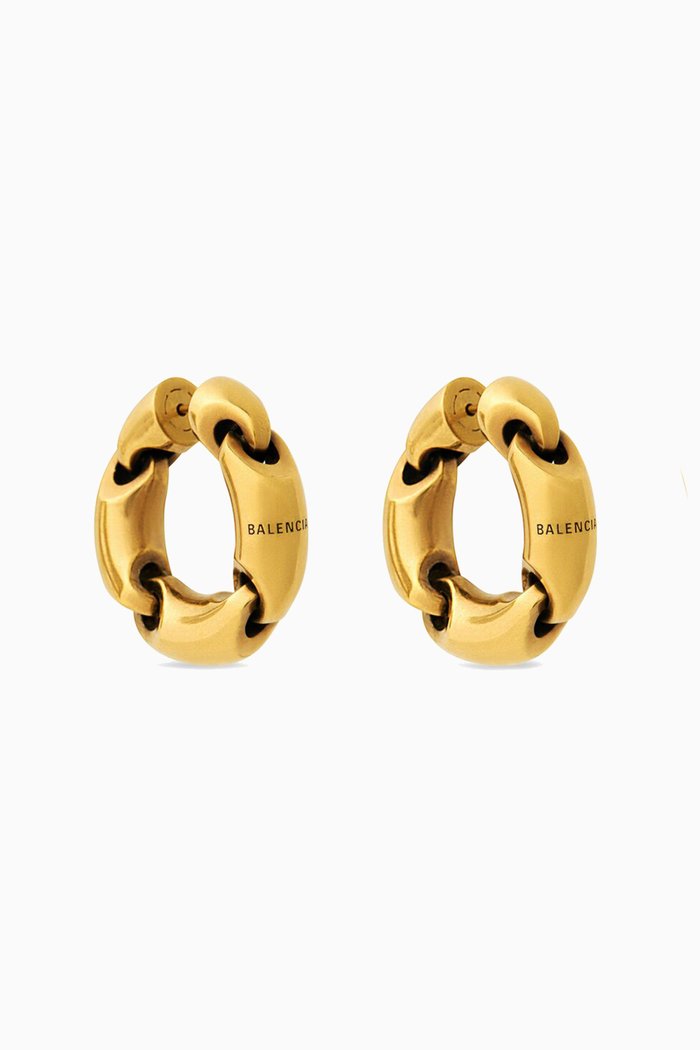 

Solid 2.0 Hoop Earrings in Brass, Gold
