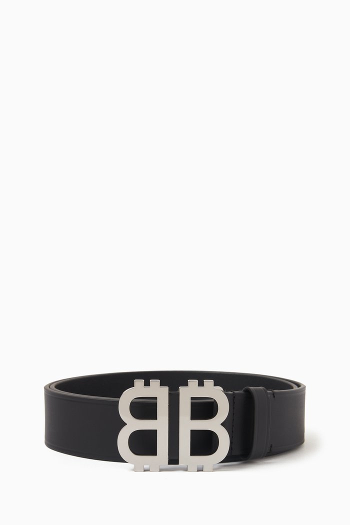 

Crypto BB Belt in Leather, Black