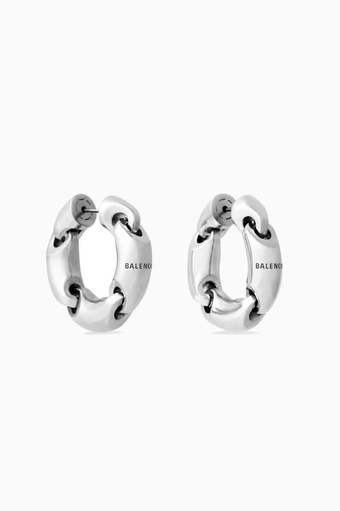 

Solid 2.0 Hoop Earrings in Brass, Silver