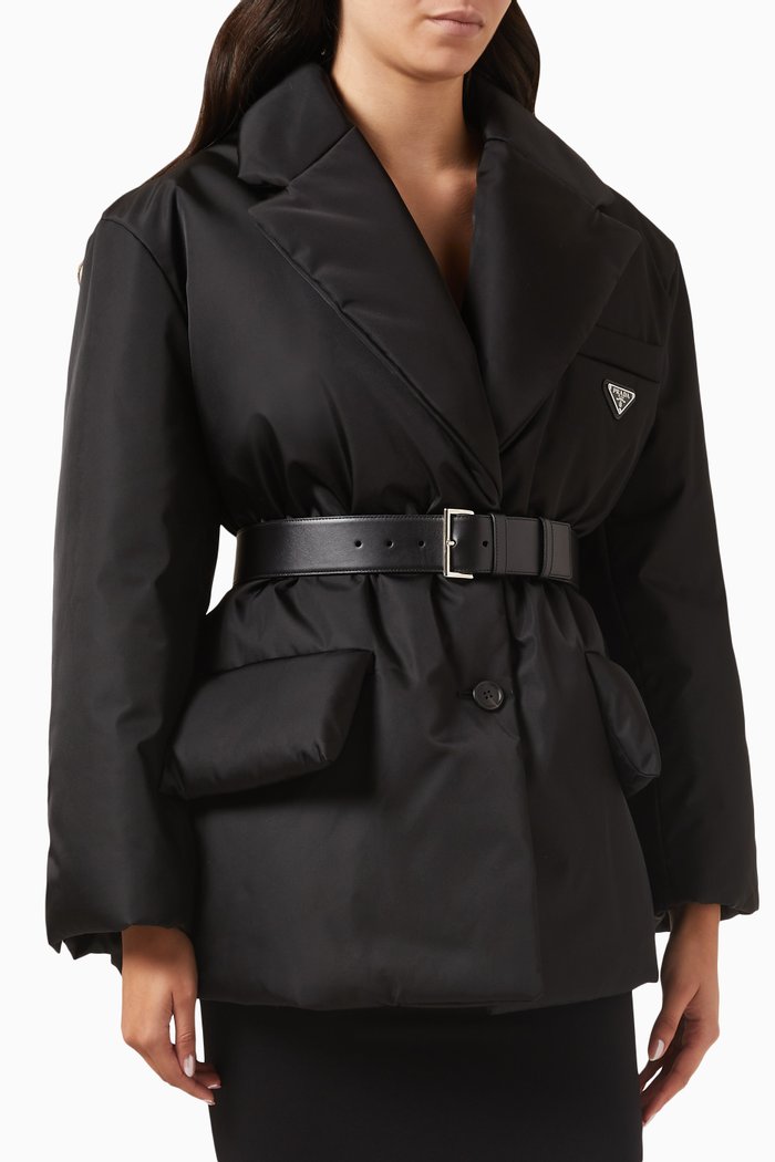 

Padded Jacket in Re-nylon, Black