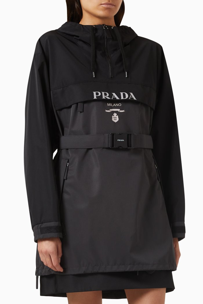 

Logo Raincoat in Nylon, Multicolour