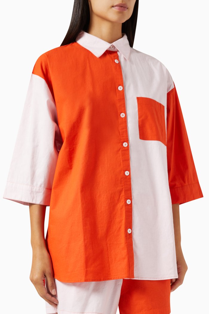 

The Vacay Shirt in Cotton, Multicolour