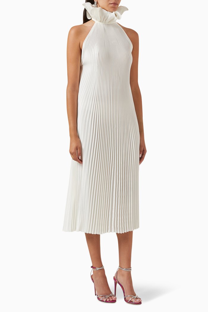 

Exquise Gown in Plissé, Neutral