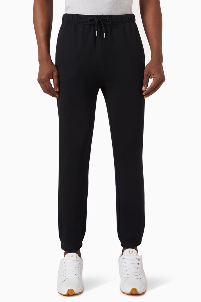 Sweatpants in Cotton Blend, Black