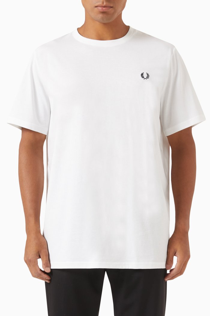 

Back Graphic T-shirt in Cotton-jersey, White