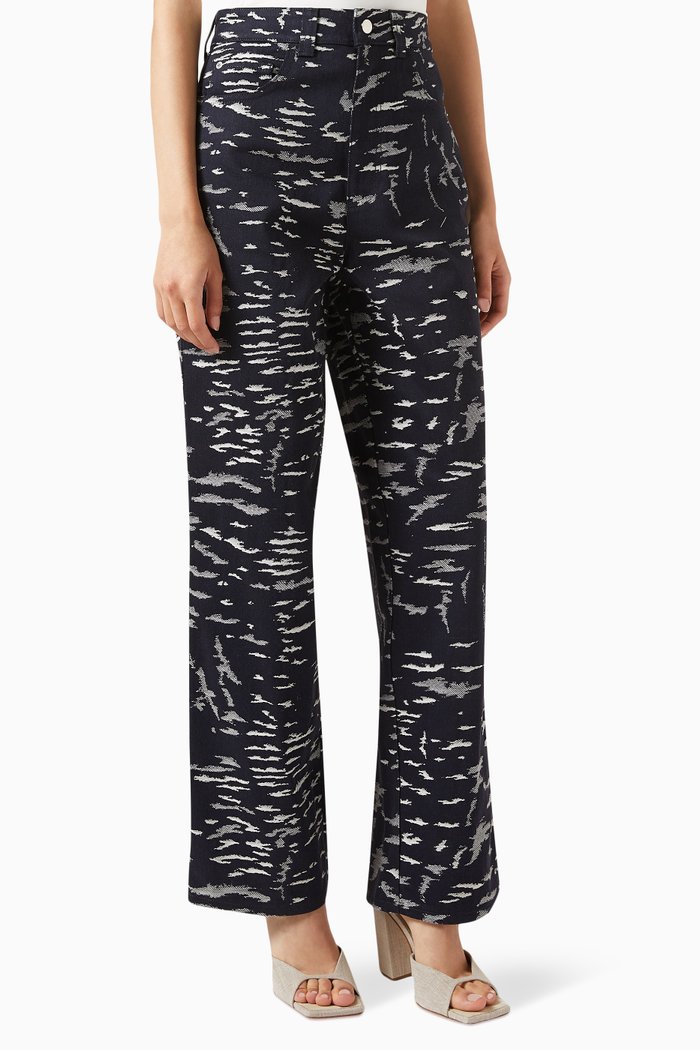 

Stained Effect Jeans in Denim, Blue