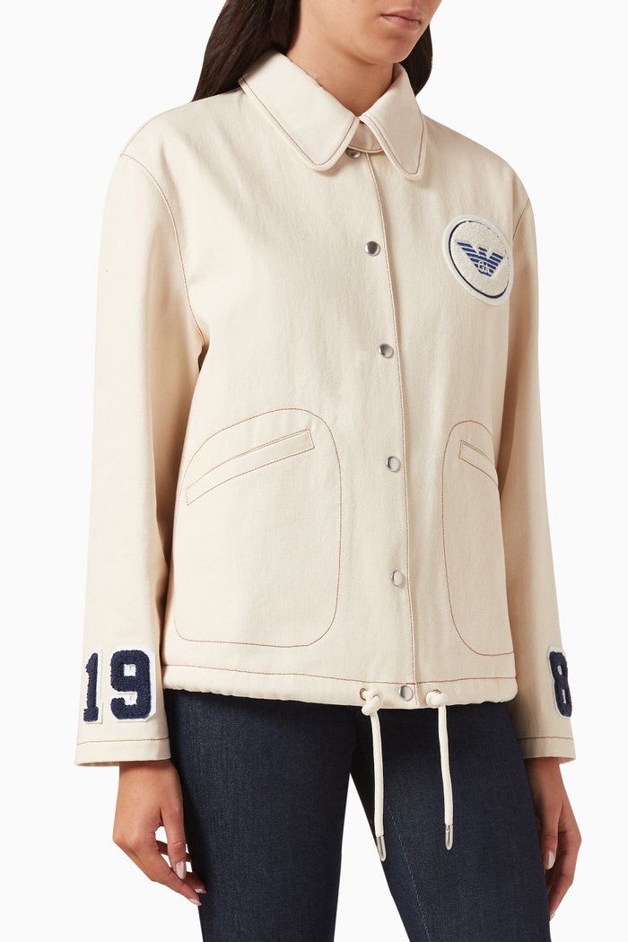 

Anchor Patch Shirt, White