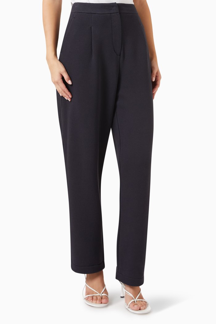 

High-rise Pants, Blue