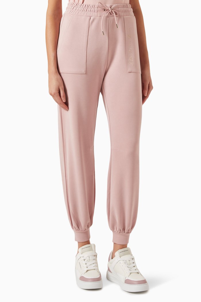 

Joggers in Jersey, Pink