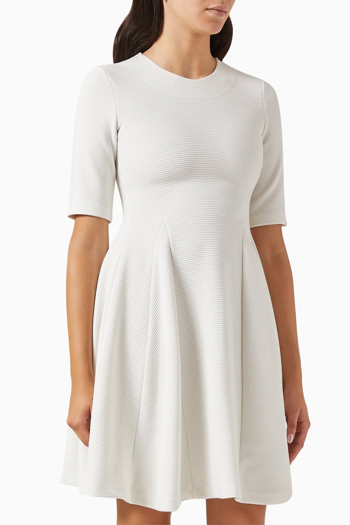 

Mini Dress in Jersey, White