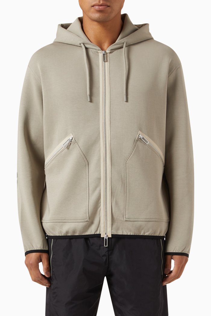 

Hooded Sweatshirt in Fleece, Neutral