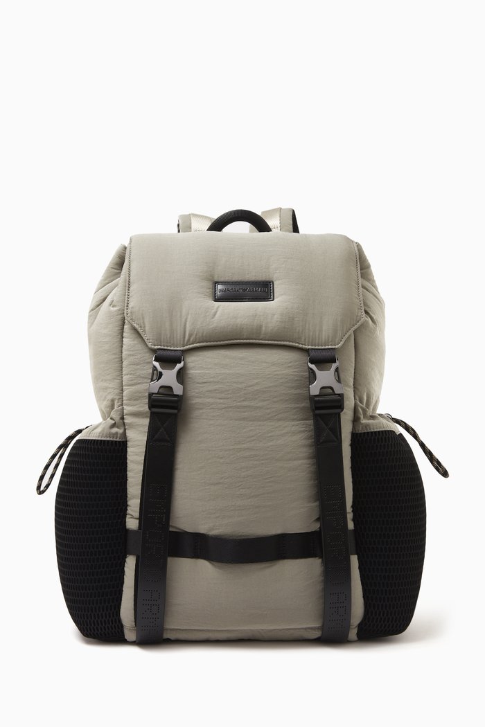 

EA Logo Backpack in Nylon, Neutral