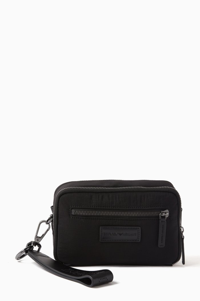 

EA Washbag in Nylon, Black