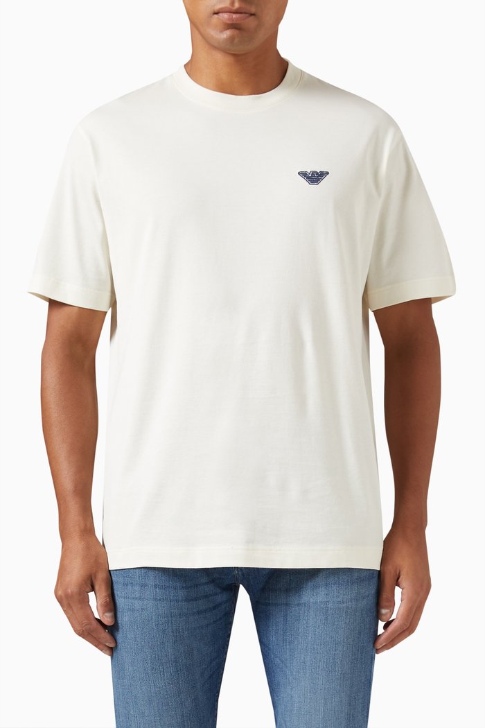 

Logo T-shirt in Cotton, White