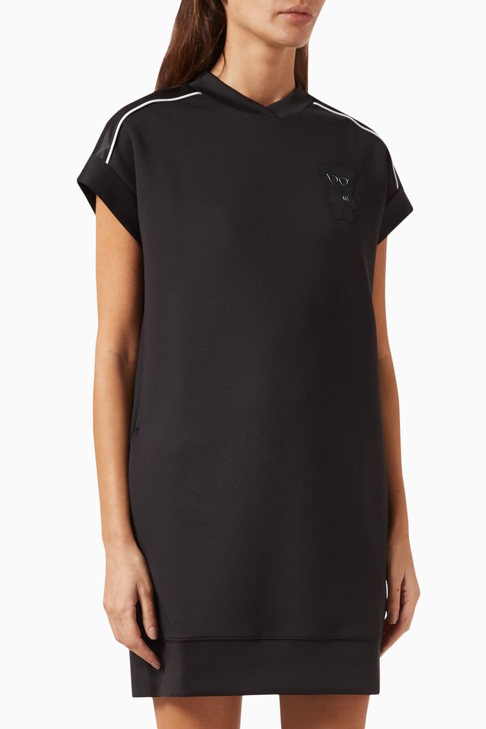 

Manga Bear Dress in Jersey, Black