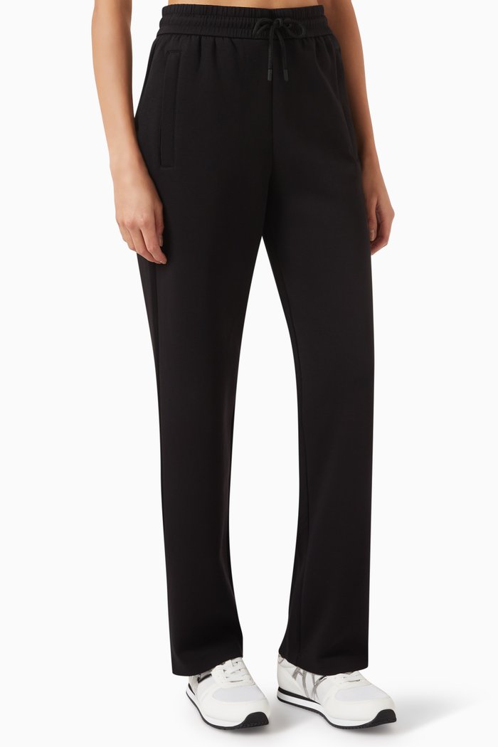 

Logo Pants in Jersey, Black