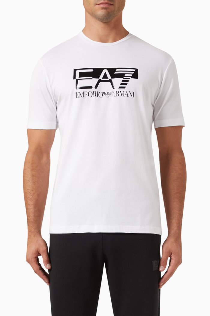 

Logo T-shirt in Cotton Jesey, White