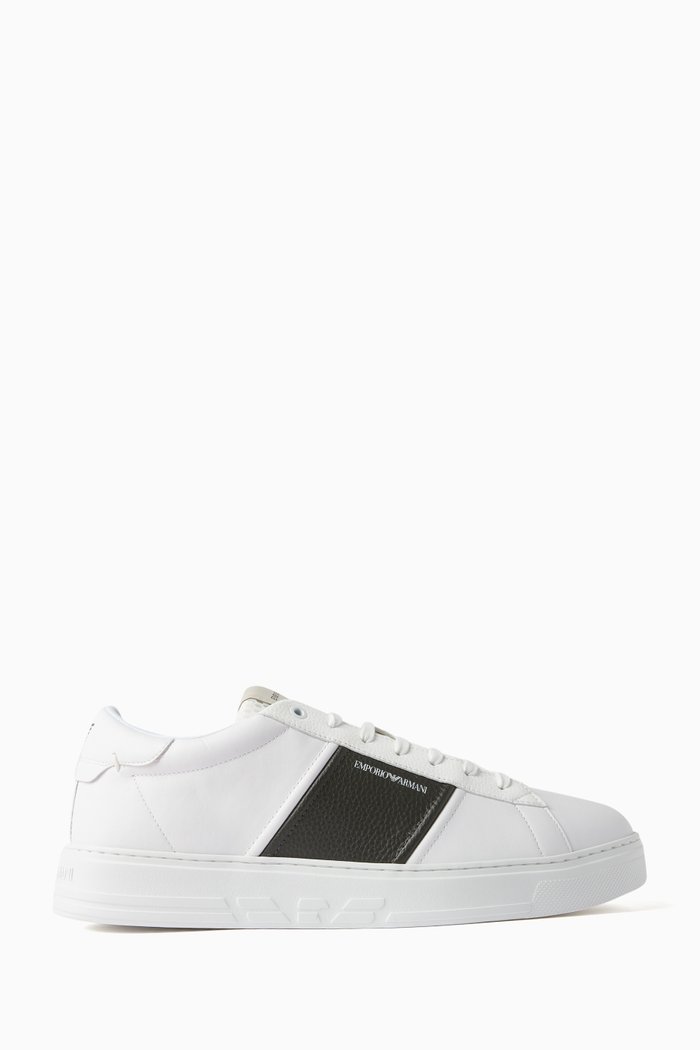 

Sneakers in Leather, Green