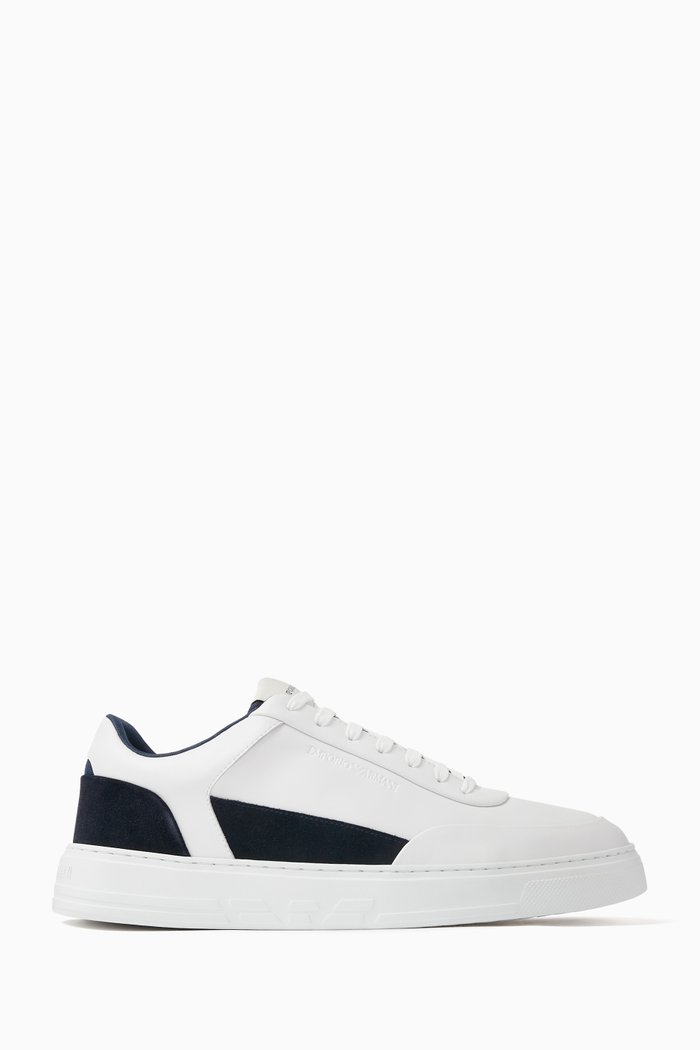 

Sneakers in Leather, White