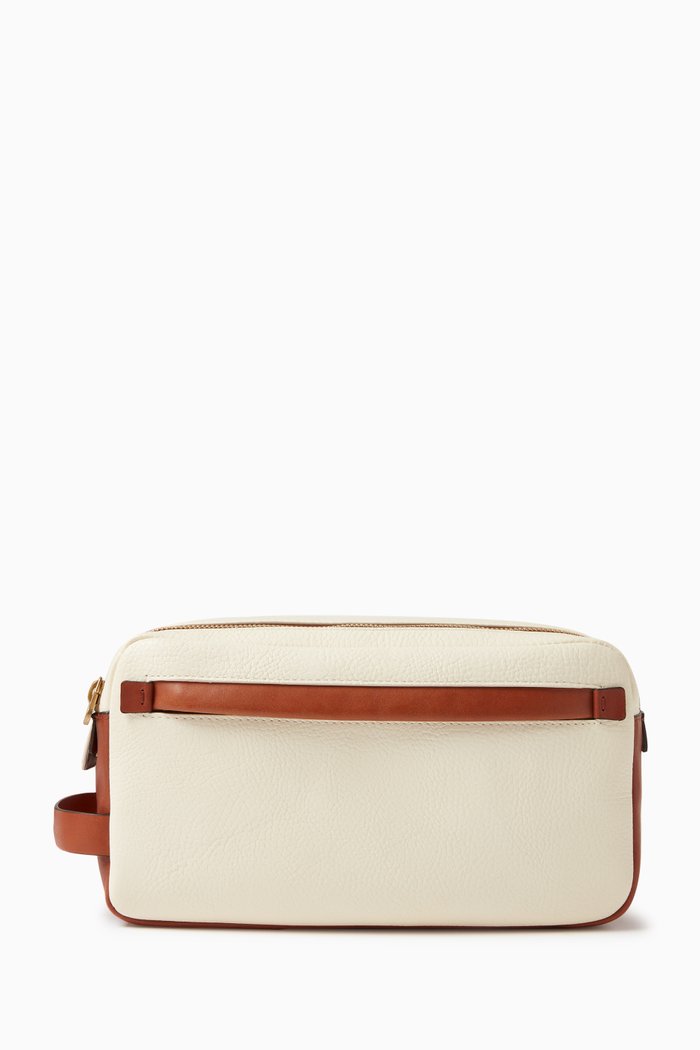

Beauty Case in Leather, White
