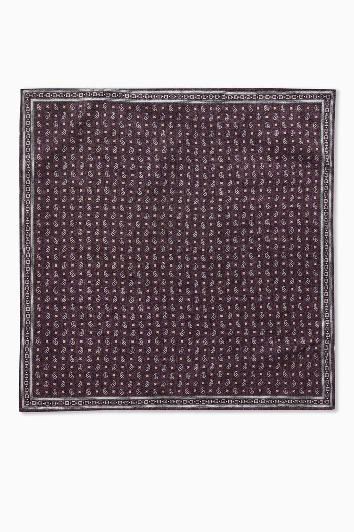 

Handkerchief in Silk, Purple