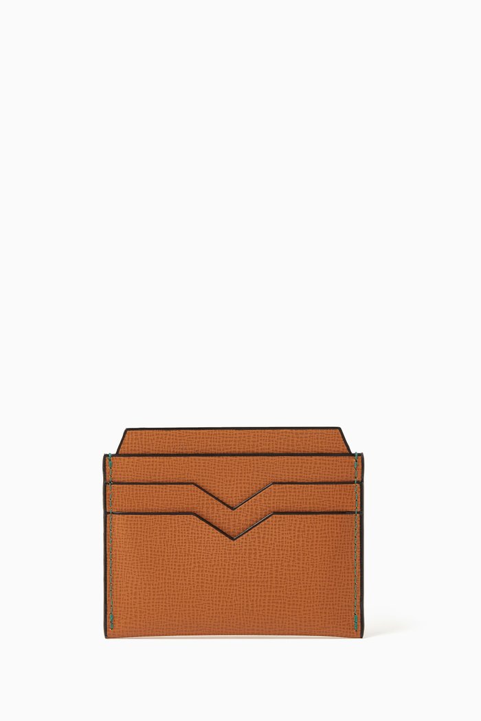 

Card Case in Leather, Brown