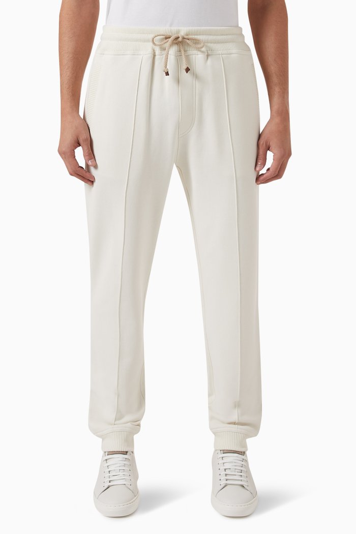 

Sweatpants in Cotton French Terry, White