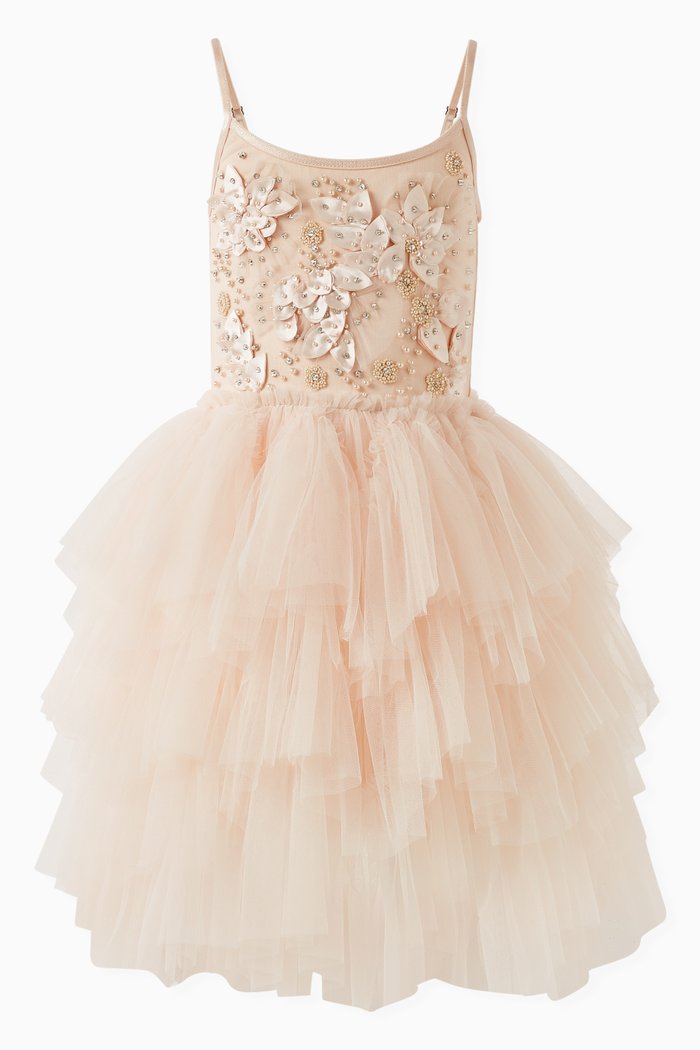 

Songbird Tutu Dress in Tulle, Pink