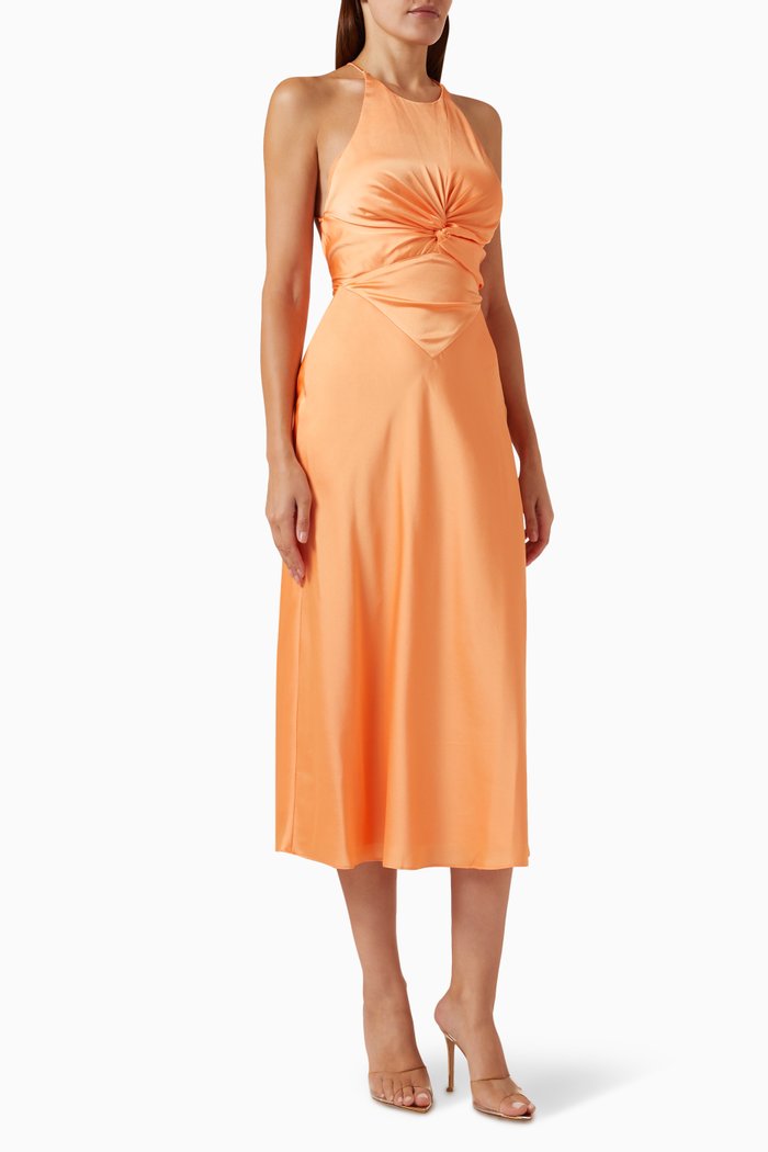 

Milan-Kennedy Midi Dress, Orange