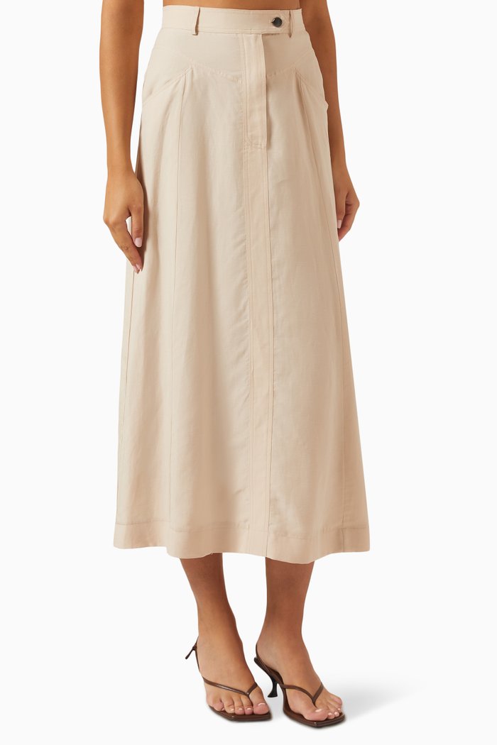 

Midi Skirt, Neutral