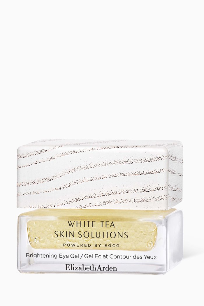 White Tea Skin Solutions Illuminating Eye Gel, 15ml, Colourless