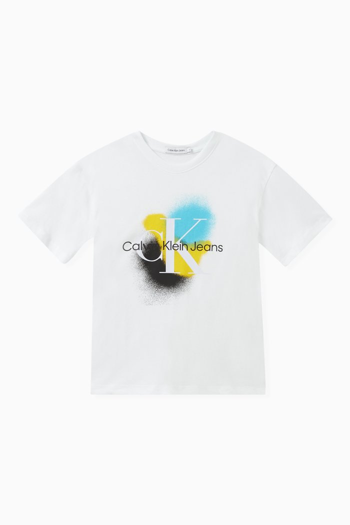 

Logo-print T-shirt in Cotton, White