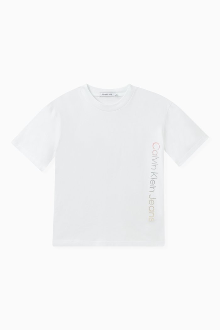 

Logo-print T-shirt in Cotton, White