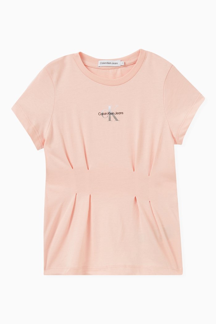 

Monogram T-shirt in Cotton, Orange