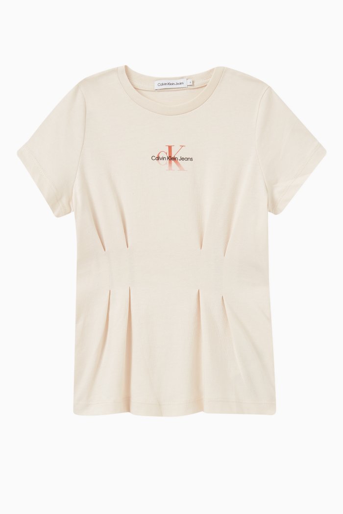 

Monogram T-shirt in Cotton, Neutral