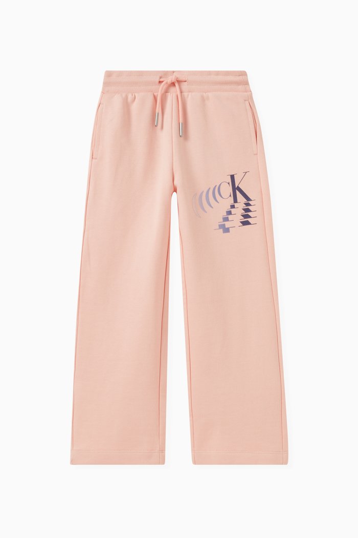 

Monogram Sweatpants in Cotton, Pink