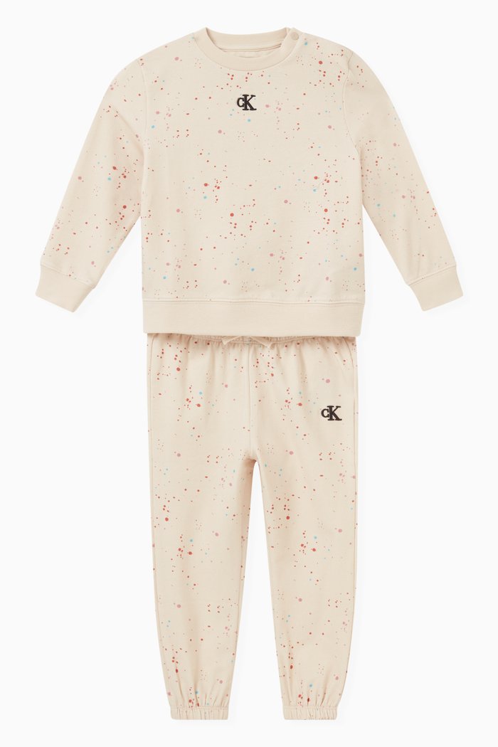 

Confetti Tracksuit in Cotton-jersey, Neutral