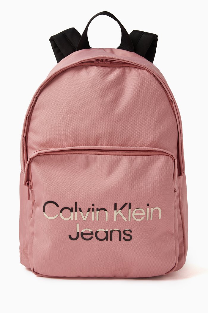 

Hero Logo Backpack in Nylon, Pink