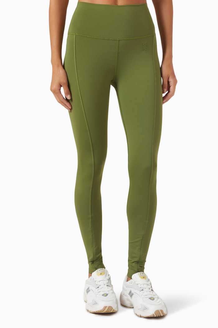 

Amplify 7/8 Leggings in Recycled-polyester, Green